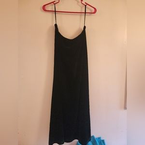 Another thyme L maxi skirt velvet black